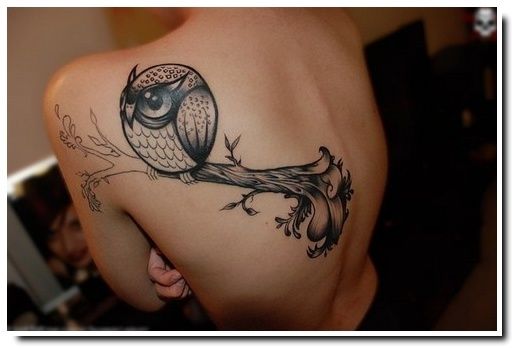 Tatouage hibou