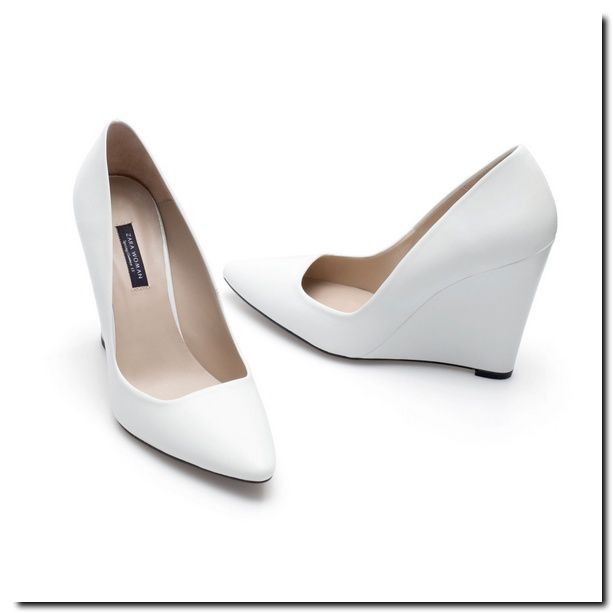 Chaussures printempsÃ©tÃ© 2013 : du blanc pour illuminer sa tenue ...