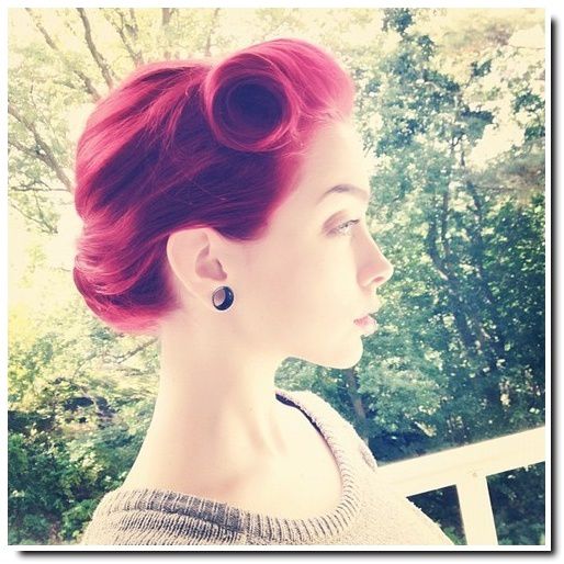 Pin Up hairstyles