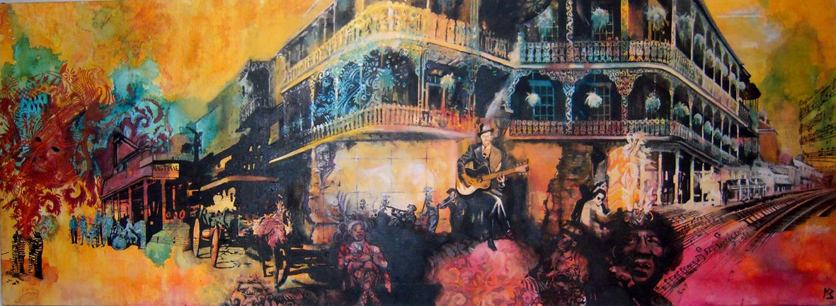 blues story paining mael b timaldzn 2011b