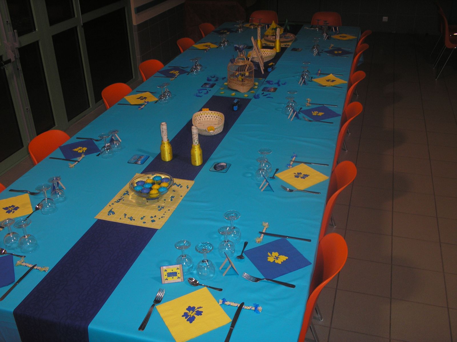 La décoration des tables tables des mariés des invités des enfants Le blog de miablanchard