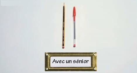 Avec un sénior