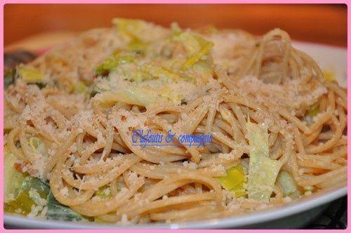 Spaghetti-aux-poireaux---crevettes-grises 0091