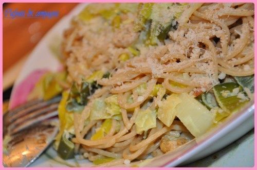 Spaghetti-aux-poireaux---crevettes-grises 0092