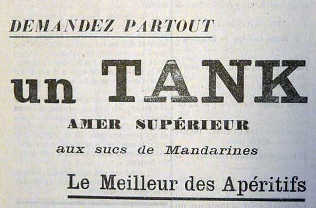 Apero-tank