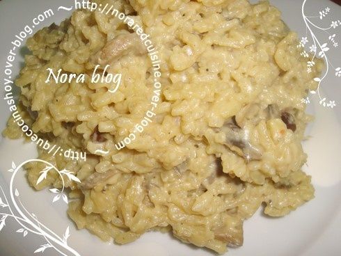 risotto aux aubergines0