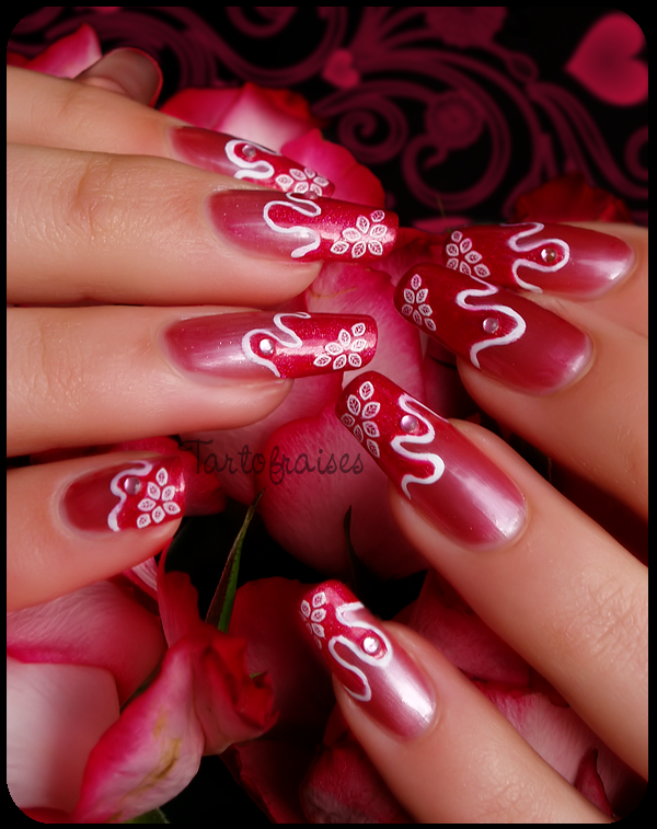tartofraise nail art ongle vernis tartofraise nail art ongle vernis