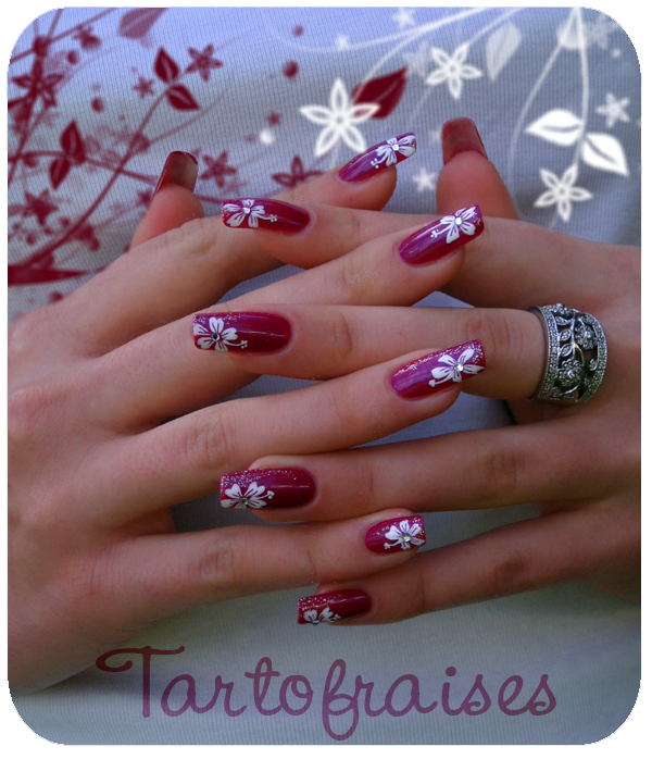 tartofraise nail art ongle vernis tartofraise nail art ongle vernis