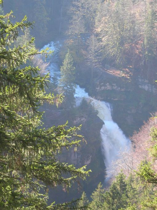 vue sur le Saut du Doubs