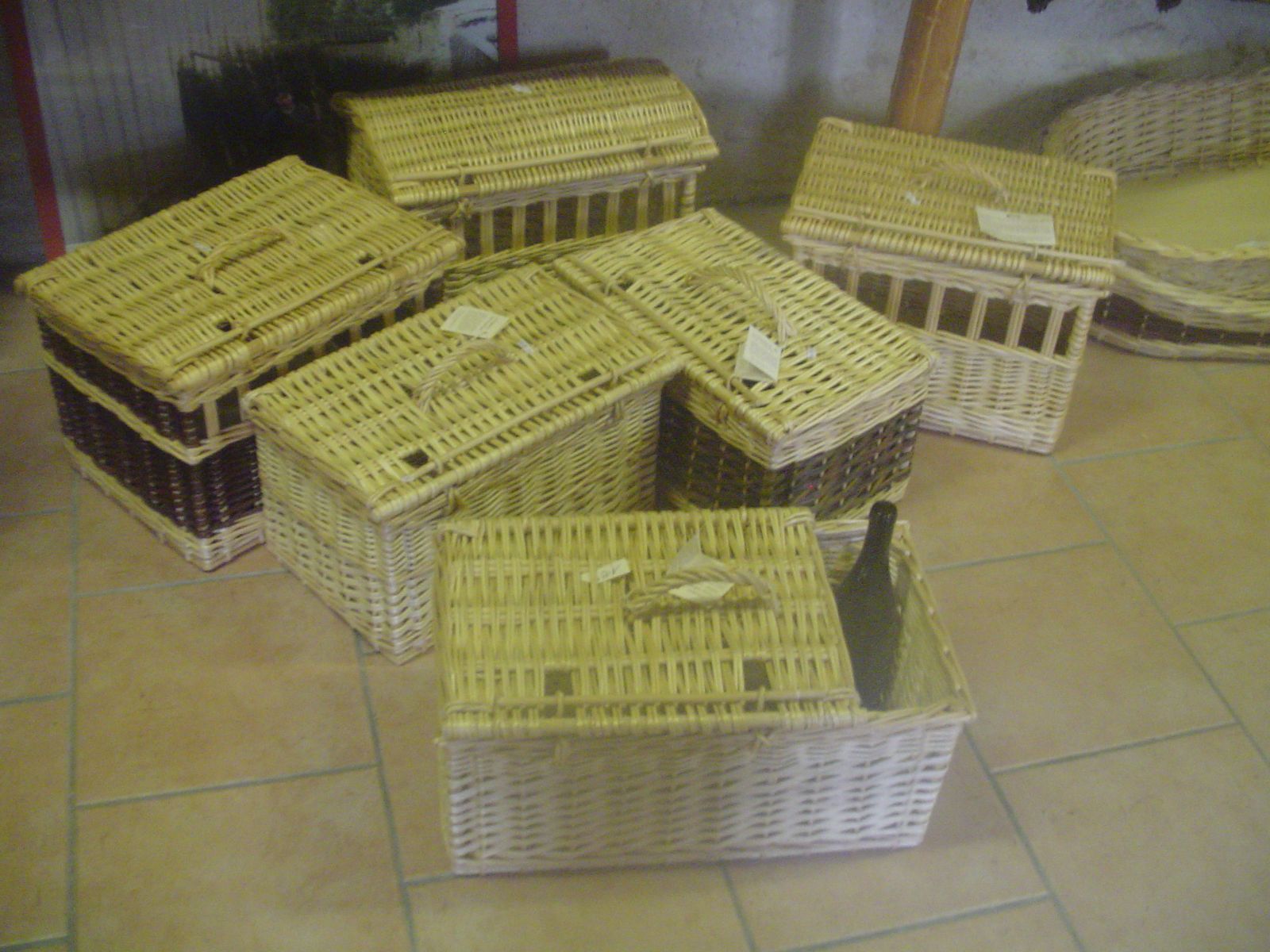 Panier transport animaux chat chien niches panier pique nique ...