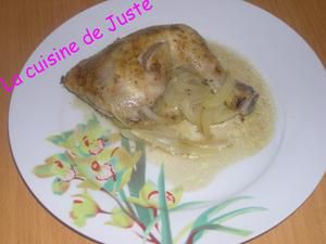 Cuisse de poulet au Micro Onde (MO) - La cuisine de Juste
