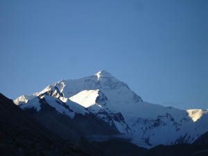 Le toît du monde vu de l'Everest Base Camp