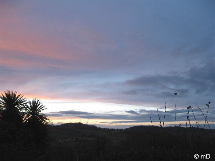 Ciel couchant en février PK