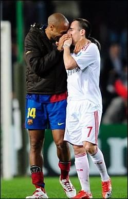 Henry et Ribery