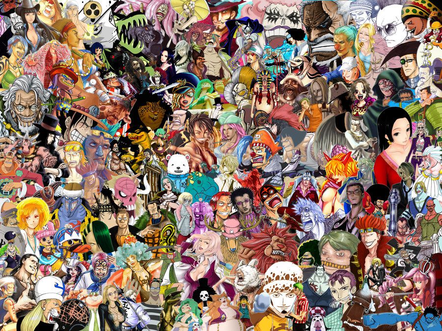 Tout Les Personnage De One Piece