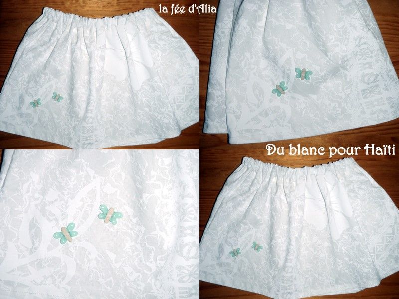 Jupe blanchette