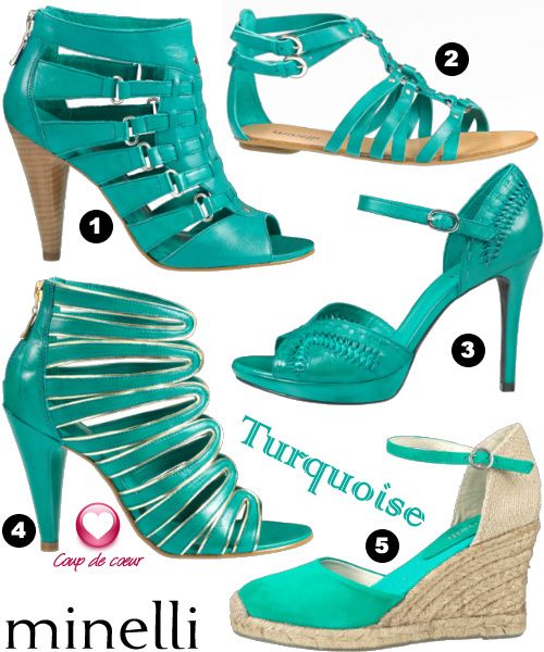 minelli printemps-ete-2010 turquoise