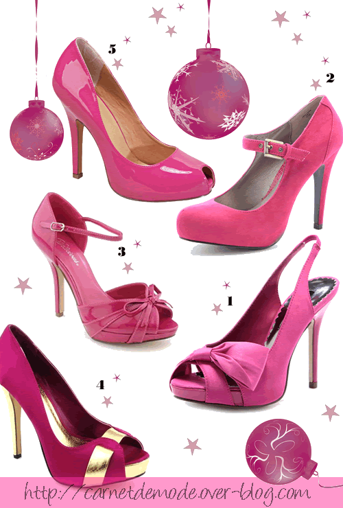 selection chaussures pink