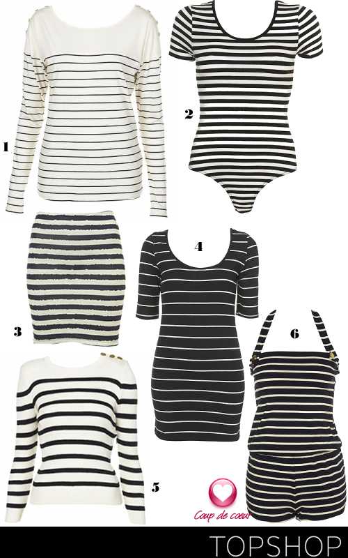topshop stripes