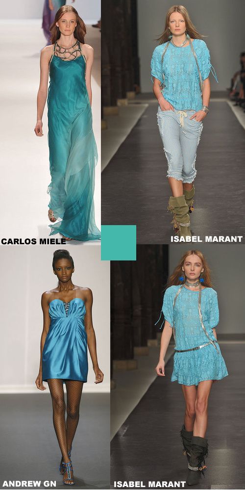 printemps-ete-2010 turquoise-