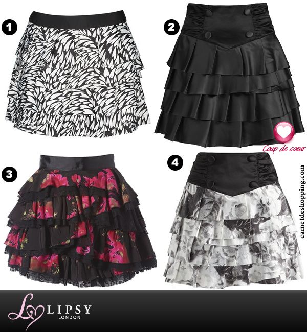 lipsy selection jupes a volants