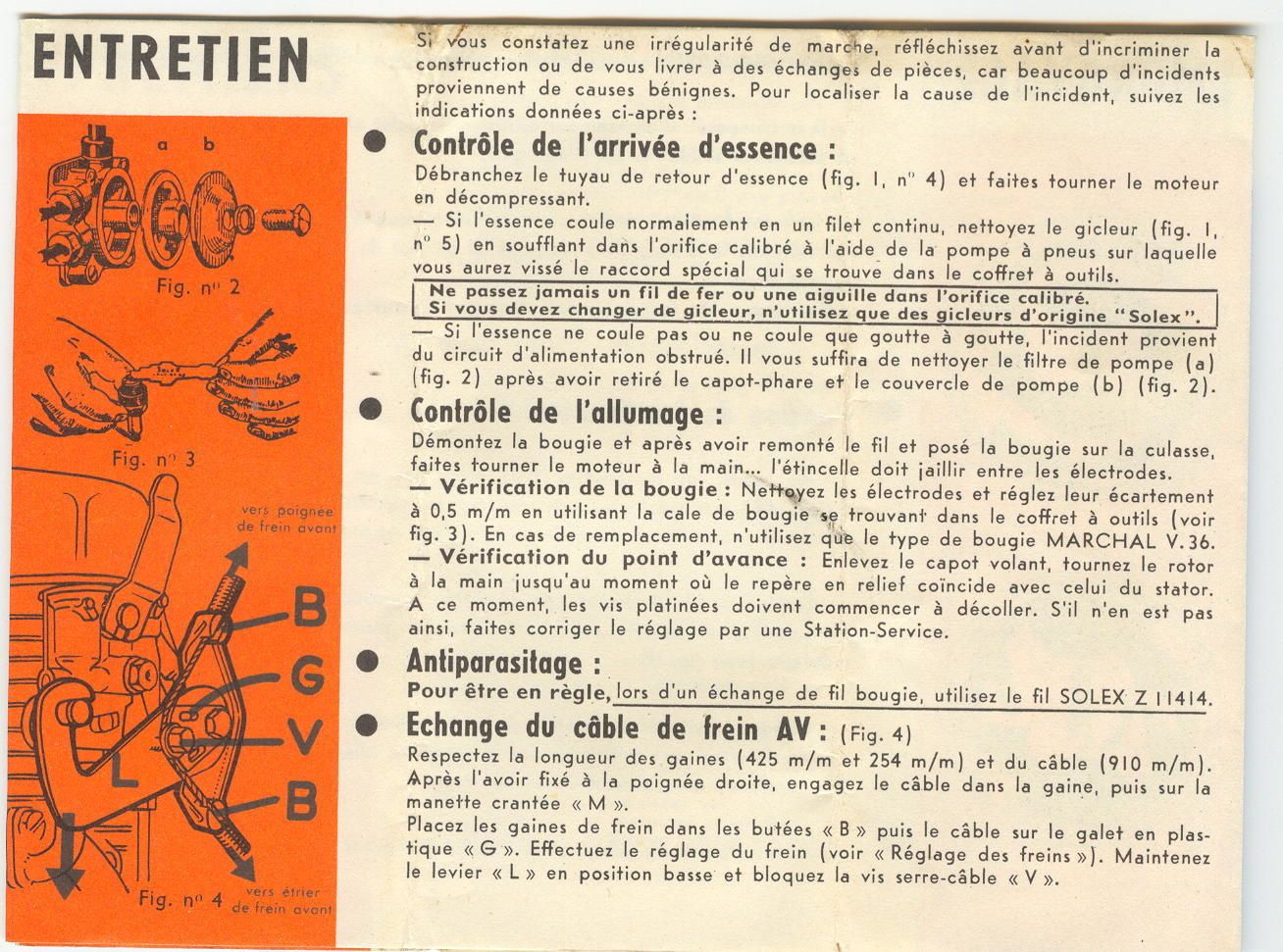 service record book of a solex 2200 of october 1962 solex for always