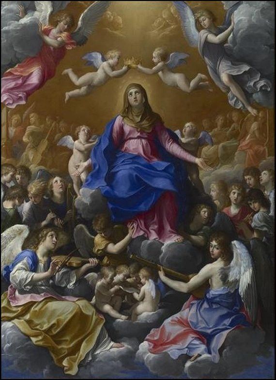 guido reni le couronnement de la vierge