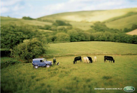 publicite Land Rover jeu enfant