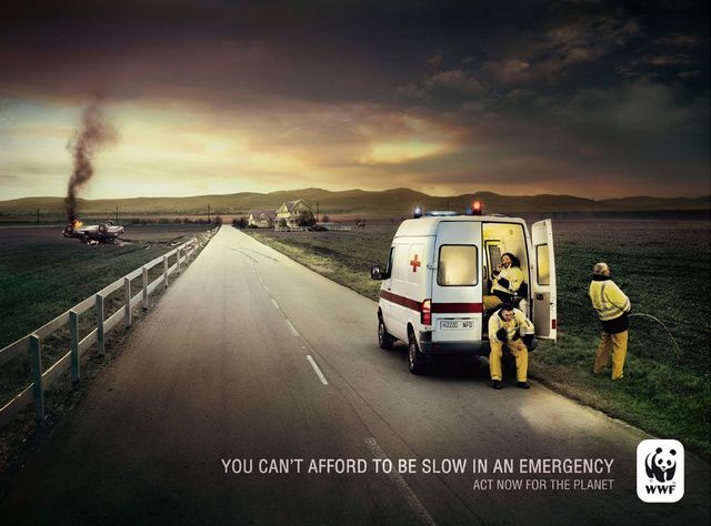 publicite wwf ambulance