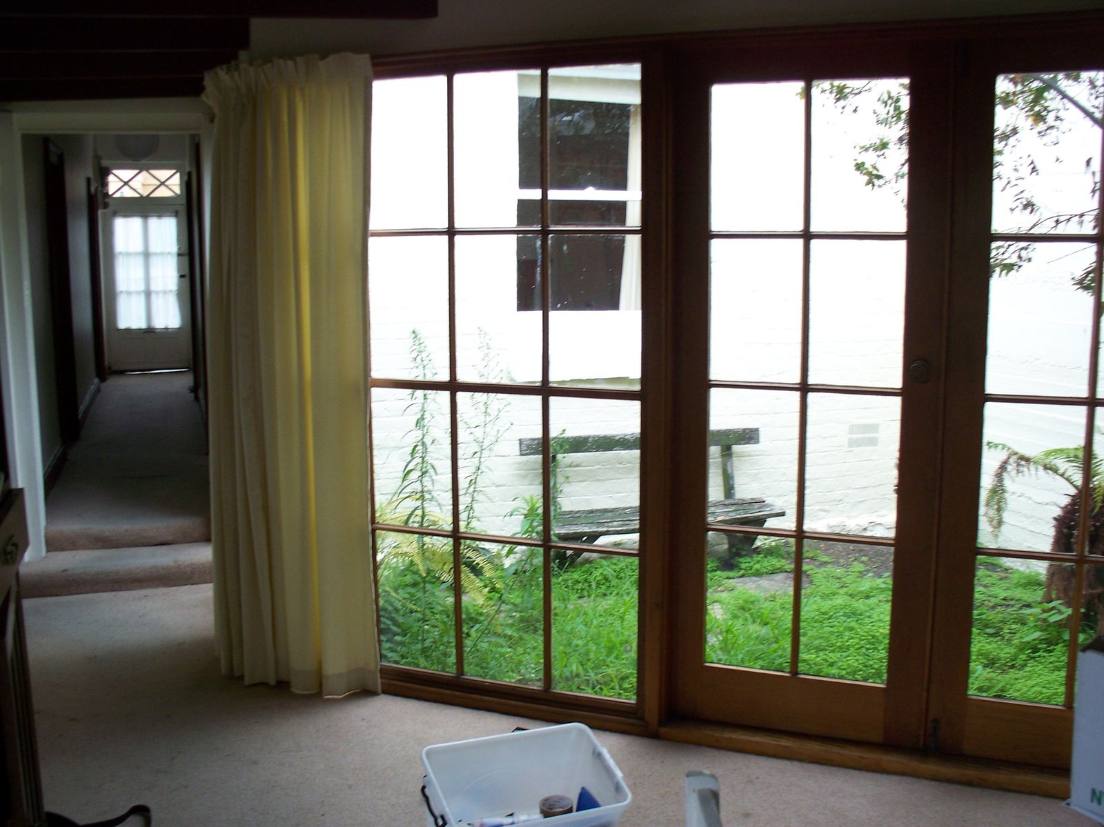 La fenetre de ma chambre vue du salon