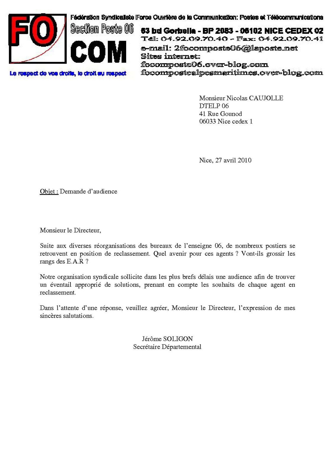 FOcom Poste 06