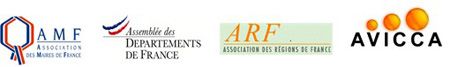 Logos des 4 signataires de la plate-forme commune