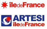 Logos Ile de France et Artesi
