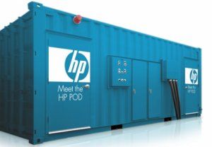 Vue du container HP POD