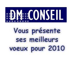 DM Conseil vous présente ses meilleurs voeux pour 2010