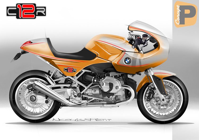 PANDA MOTO C12R et F8RR - Nicolas Petit Design / PETIT MOTORCYCLE CREATION