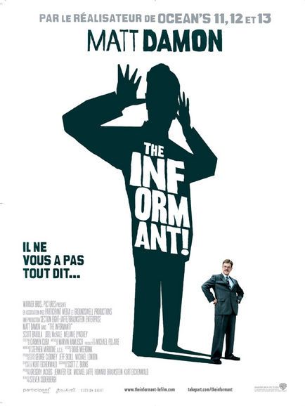 The Informant est un film de Stephen Soderbergh avec Matt Damon et Scott Bakula