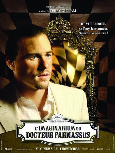 Affiche du film L'Imaginarium du Docteur Parnassus de Terry Gilliam - Heath Ledger est Tony, le charmeur