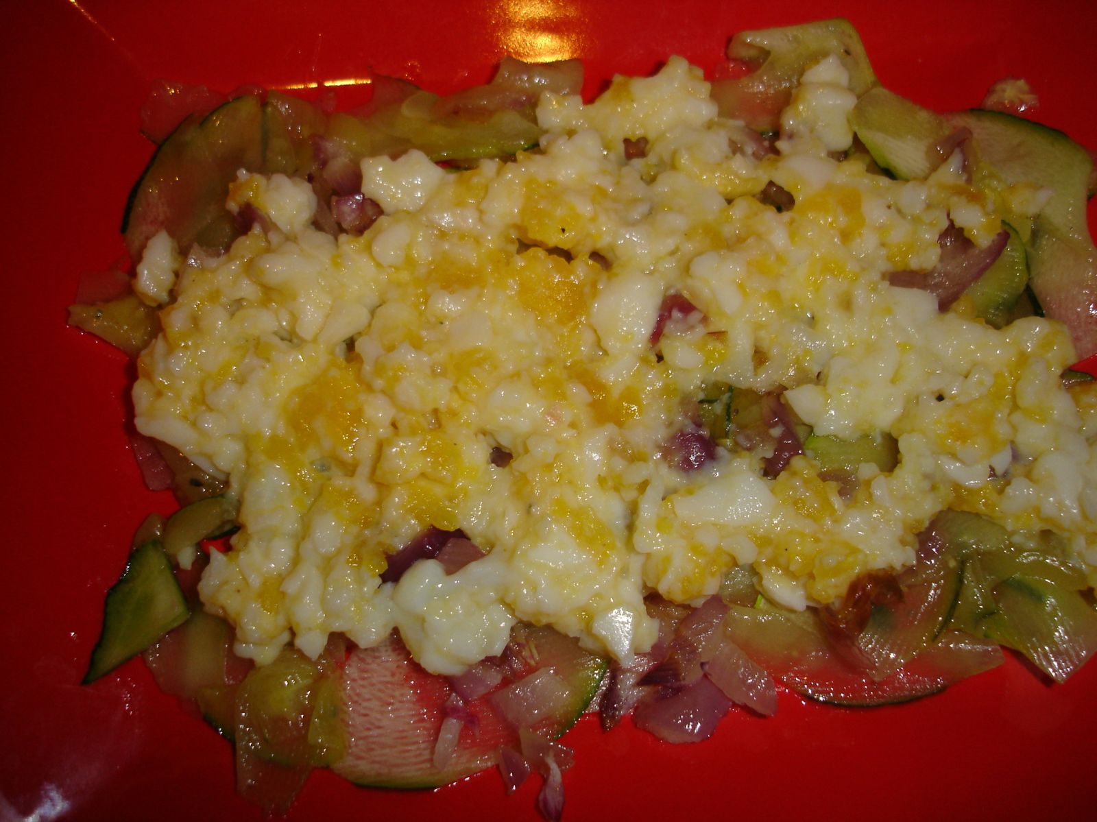 GOURGETTE OEUFS MIMOSAS DE GOURGETTE OEUFS MIMOSAS gruyere
