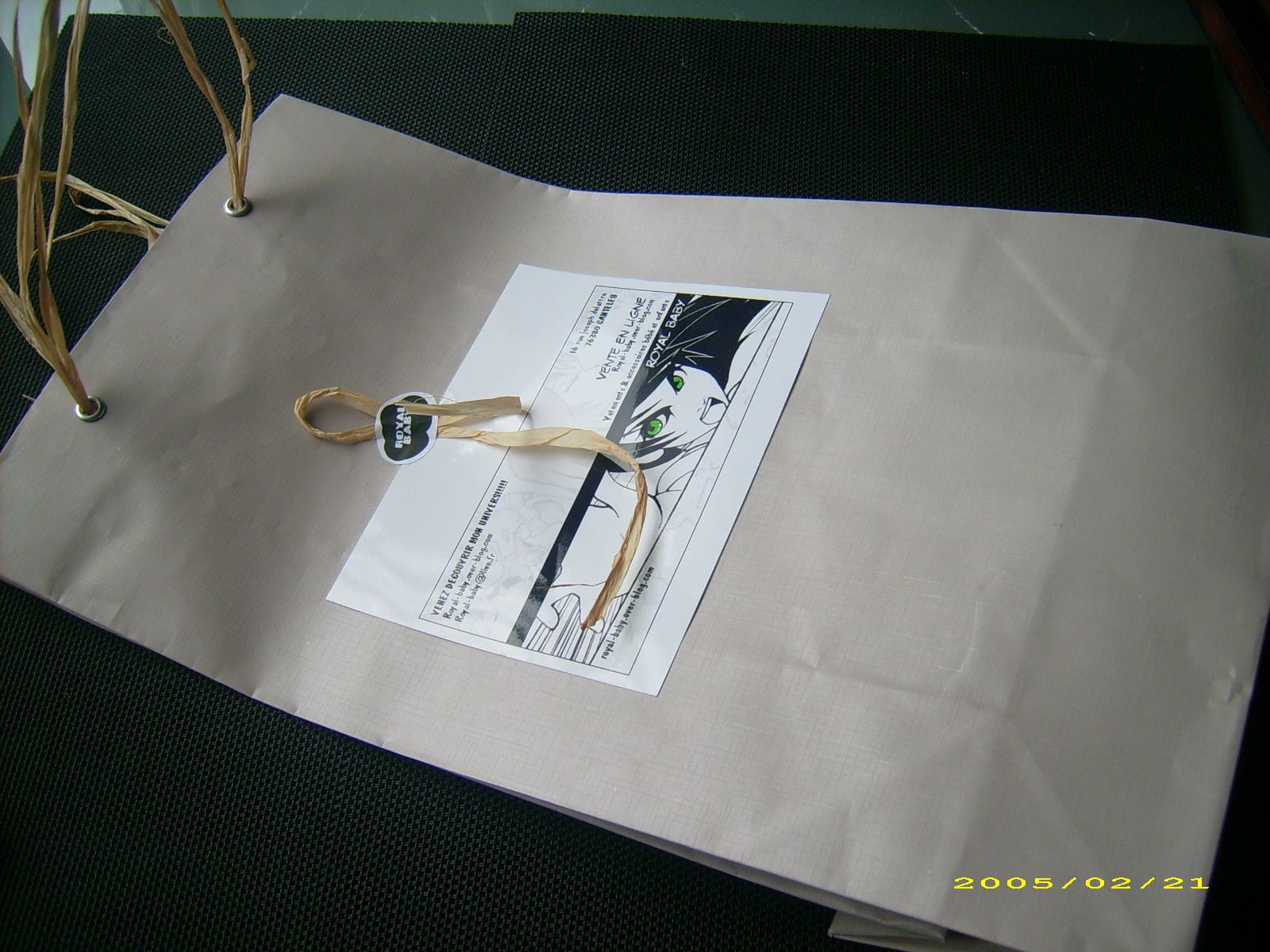 sac personnalsé royal-baby sac