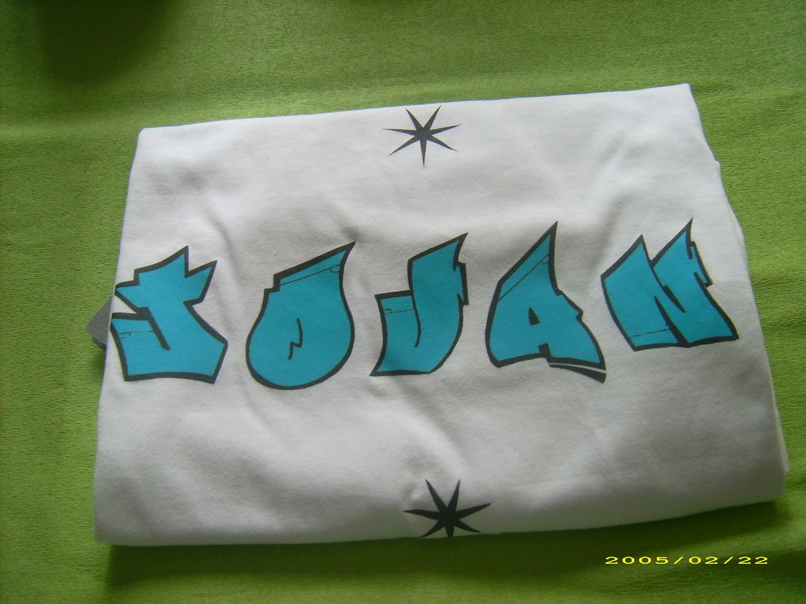tee shirt avec tag prenom tee shirt personnalisé