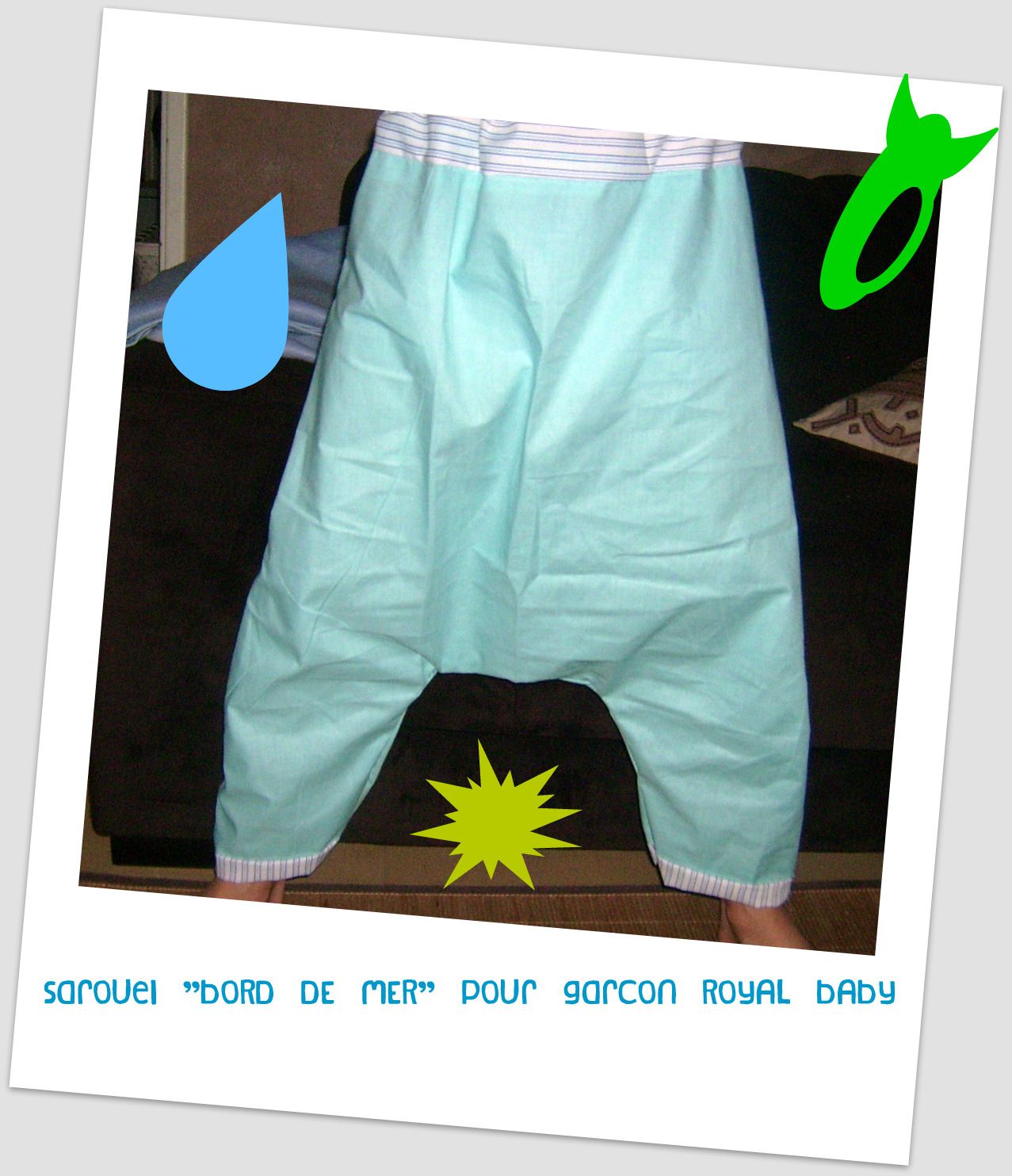 sarouel garcon bord de mer royal baby sarouel