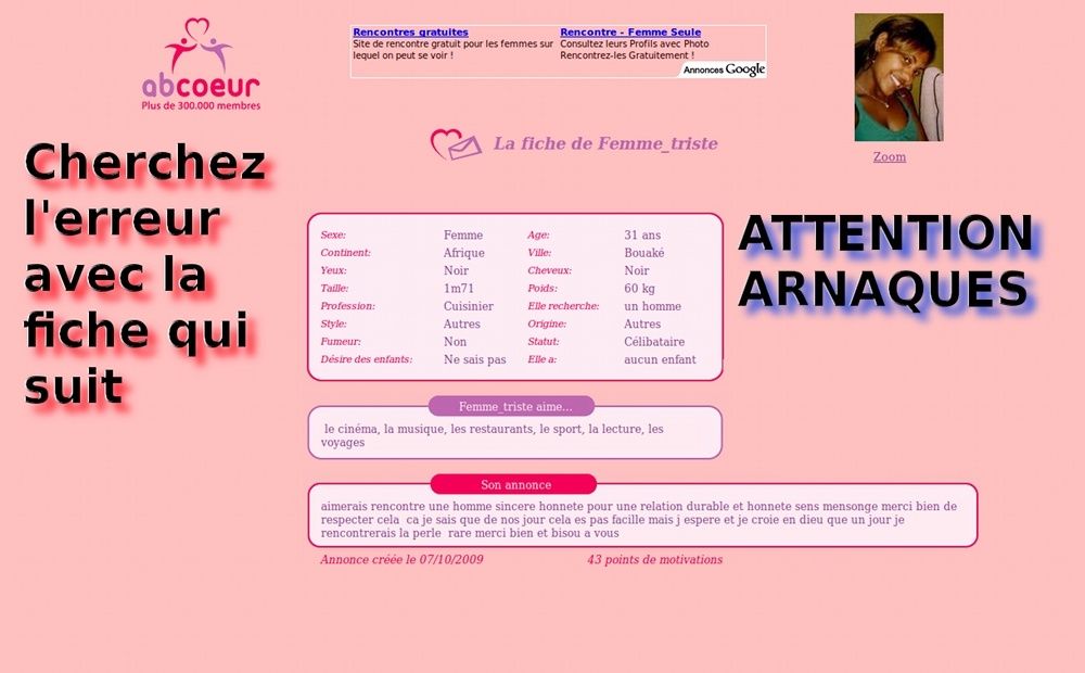 site de rencontre rare
