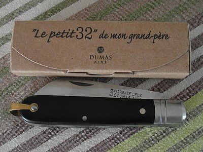 Un petit 32 Dumas Aîné, par Jean-Luc - Les couteaux et moi...