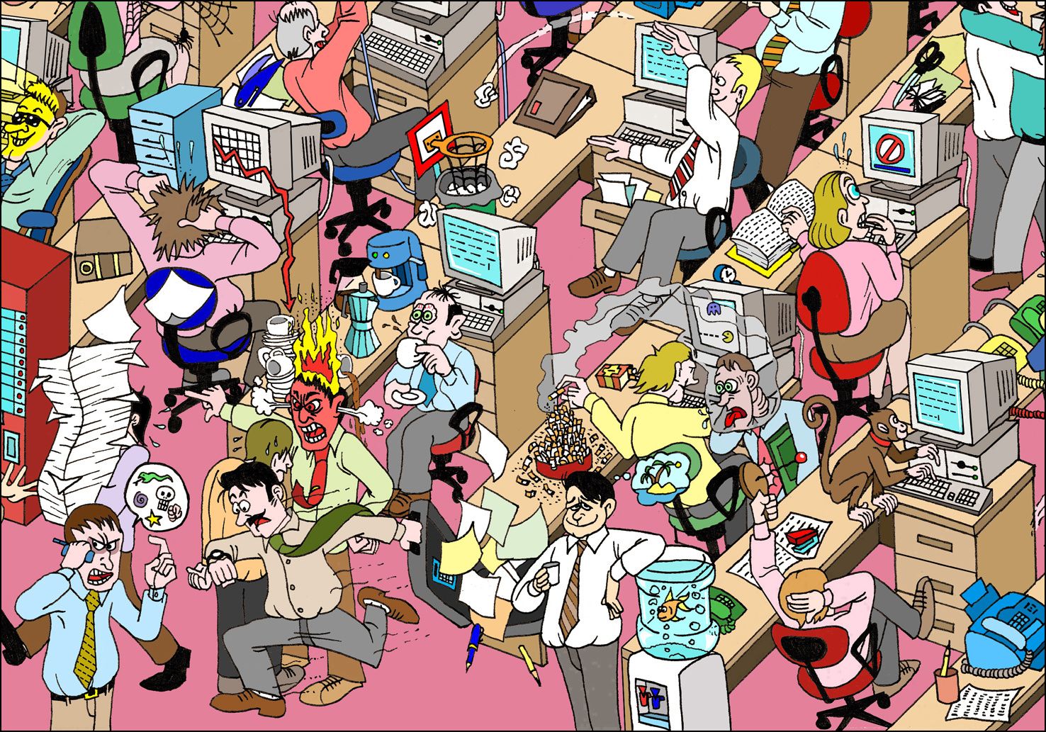 LAS OFICINAS DE TRABAJO las oficinas de trabajo: