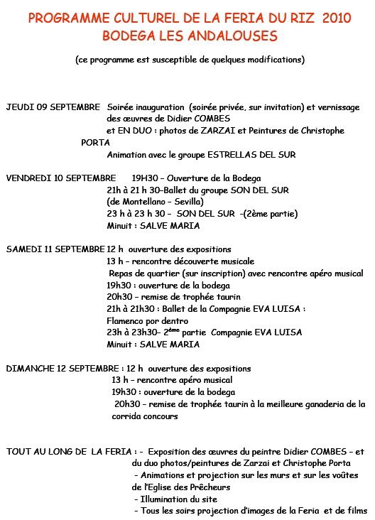 programme rencontres photo arles 2010