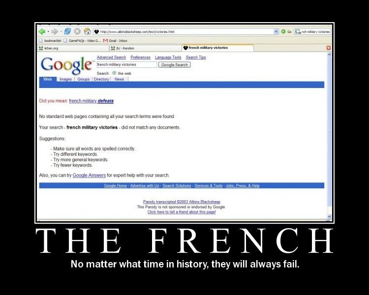 French Army Fail