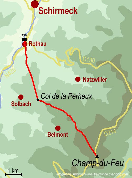 Plan Des Pistes Champ Du Feu Rando sans auto: montée du Champ-du-Feu à ski - VerT un Autre Monde