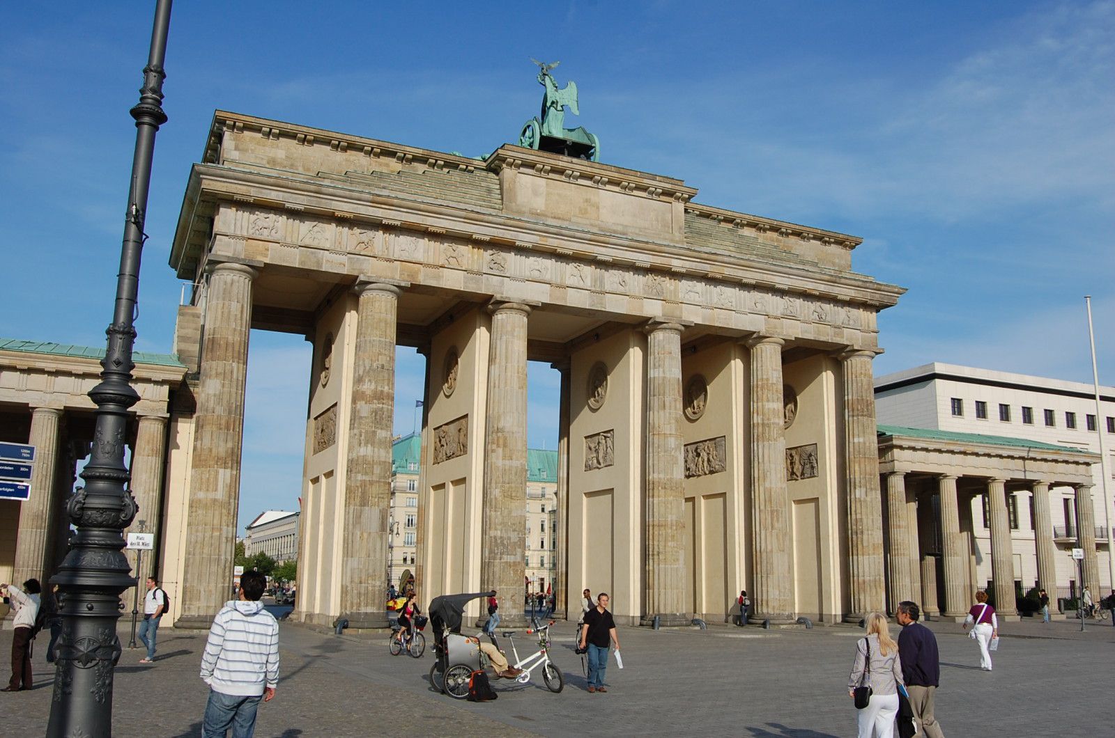 Berlin - La Porte de Brandebourg - LANKAART