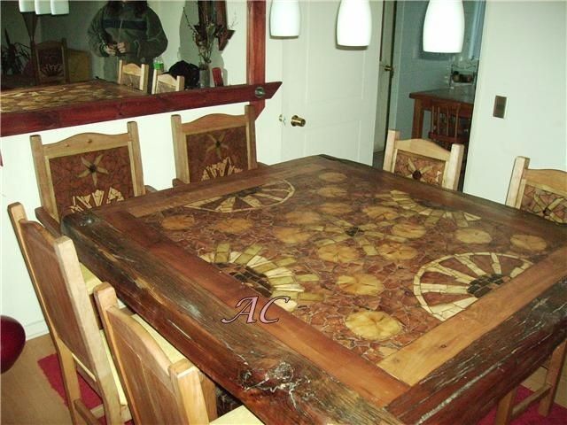 Muebles rusticos de roble y durmientes roble viejo Muebles rusticos de roble y durmientes roble viejo
